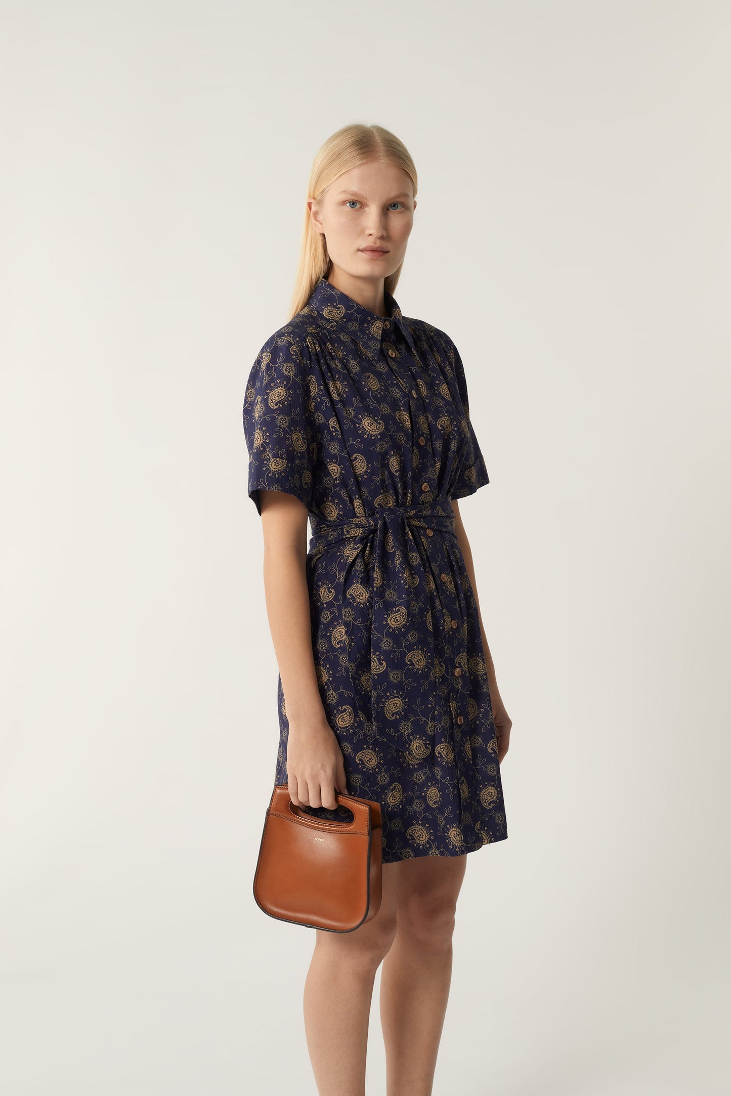 MAUD NAVY DRESS