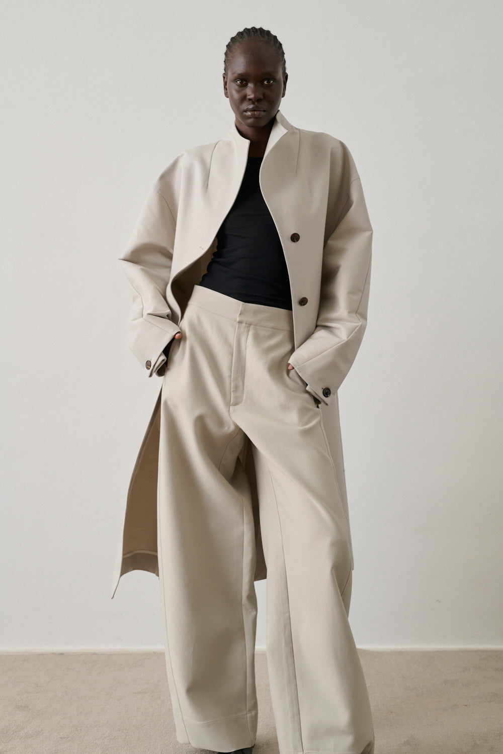 Pantalon Horatio - Gris Clair - Femme vue 3