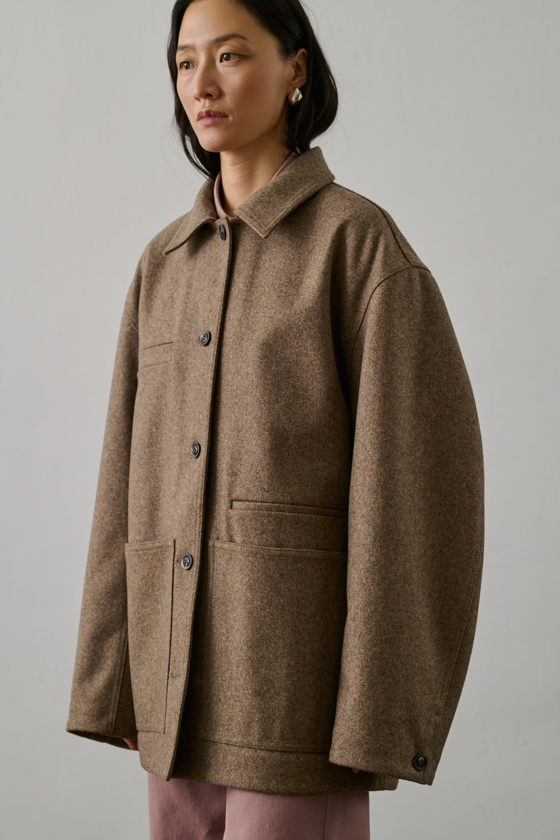 Veste Domingo - Chataîgne - Laine - Femme