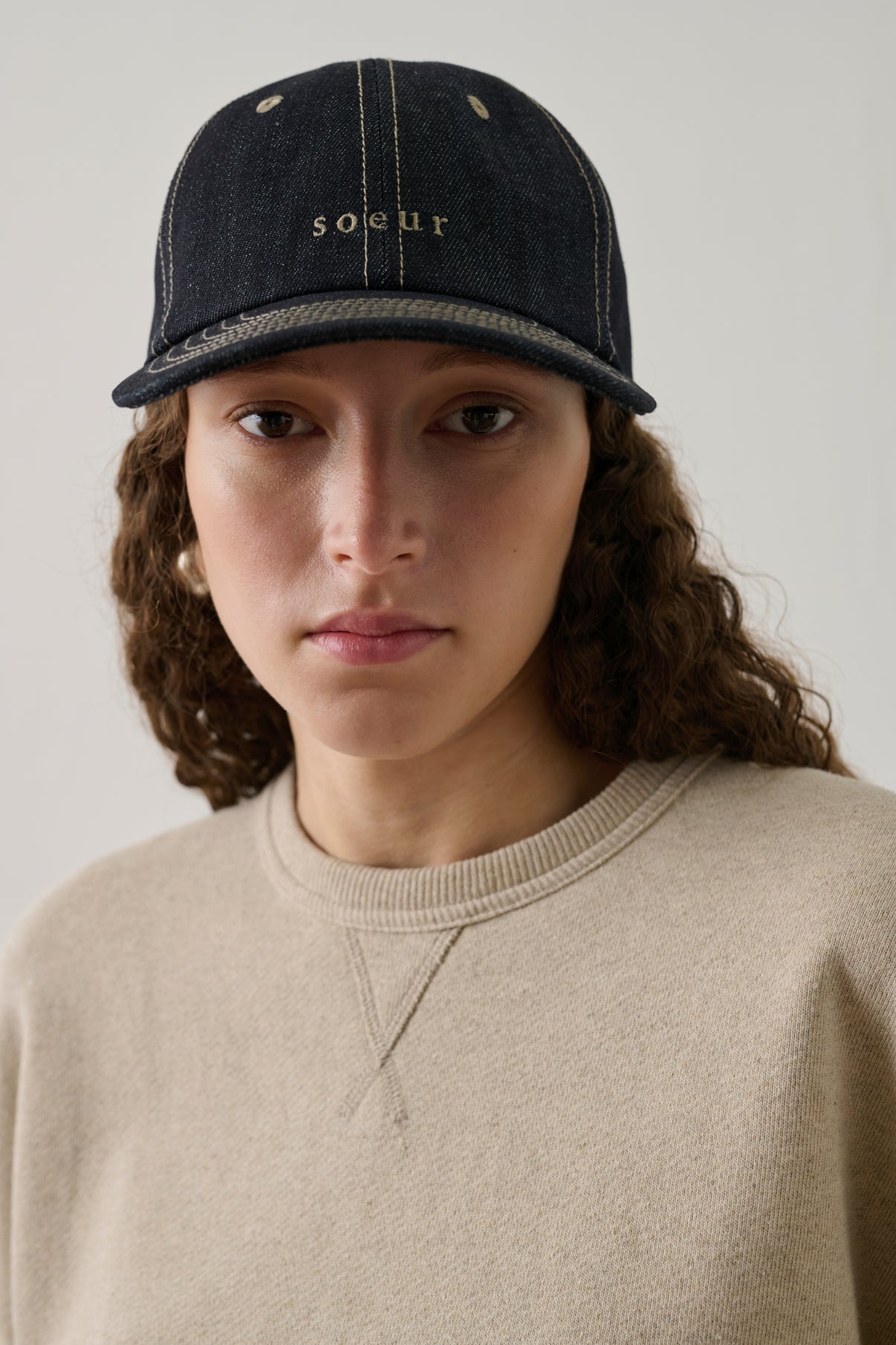 Casquette Hector - Bleu Brut - Femme vue 2