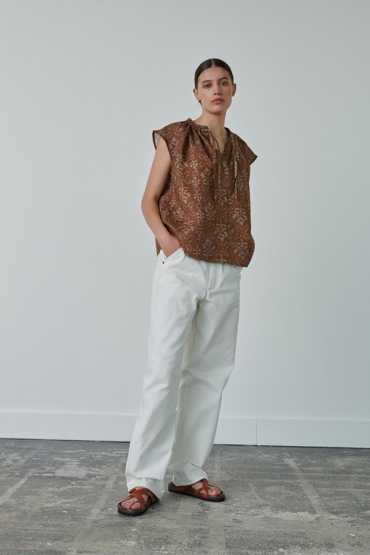 TANGER BROWN SHIRT vue 4