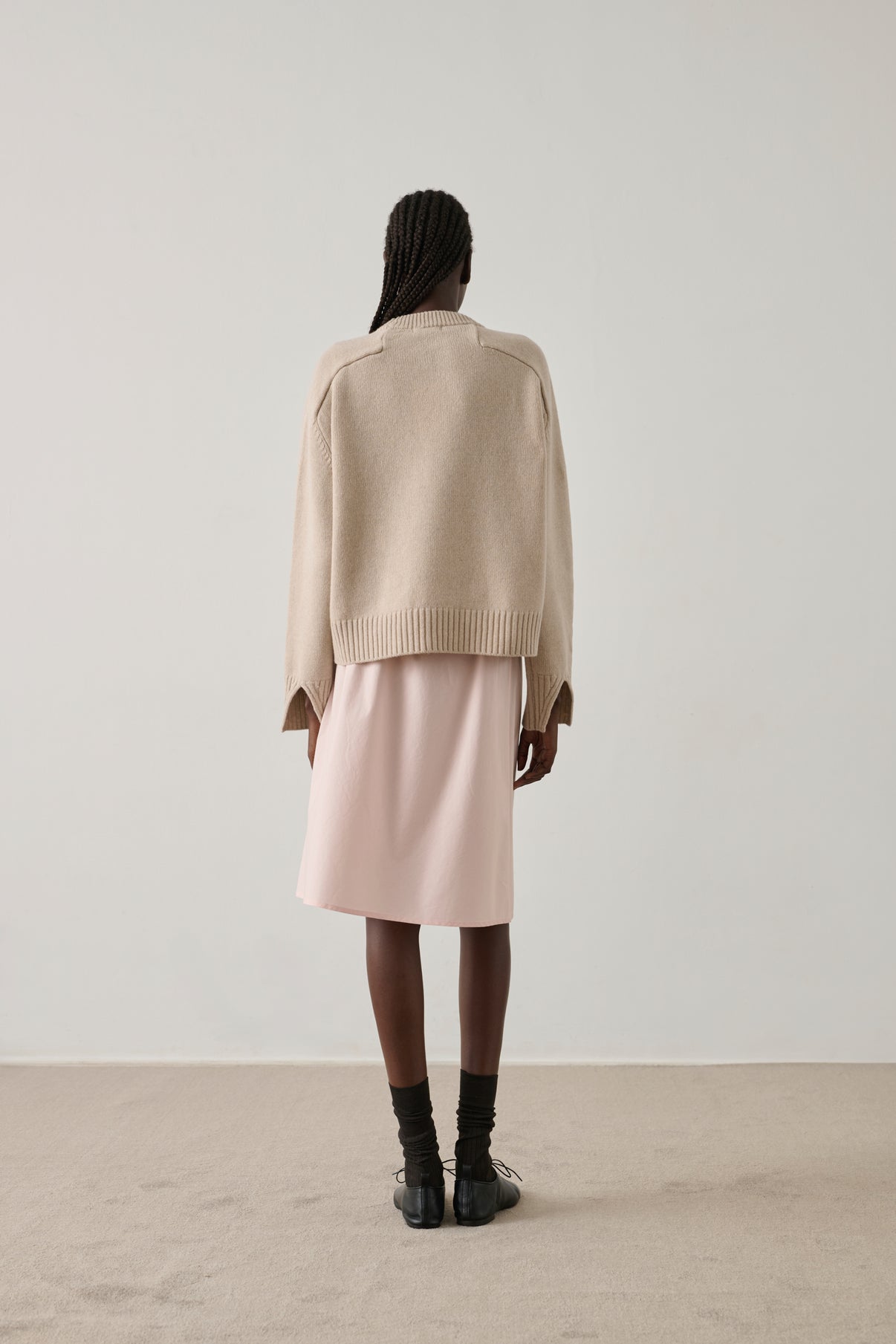 Pull Will - Ecru - Laine - Femme vue 3