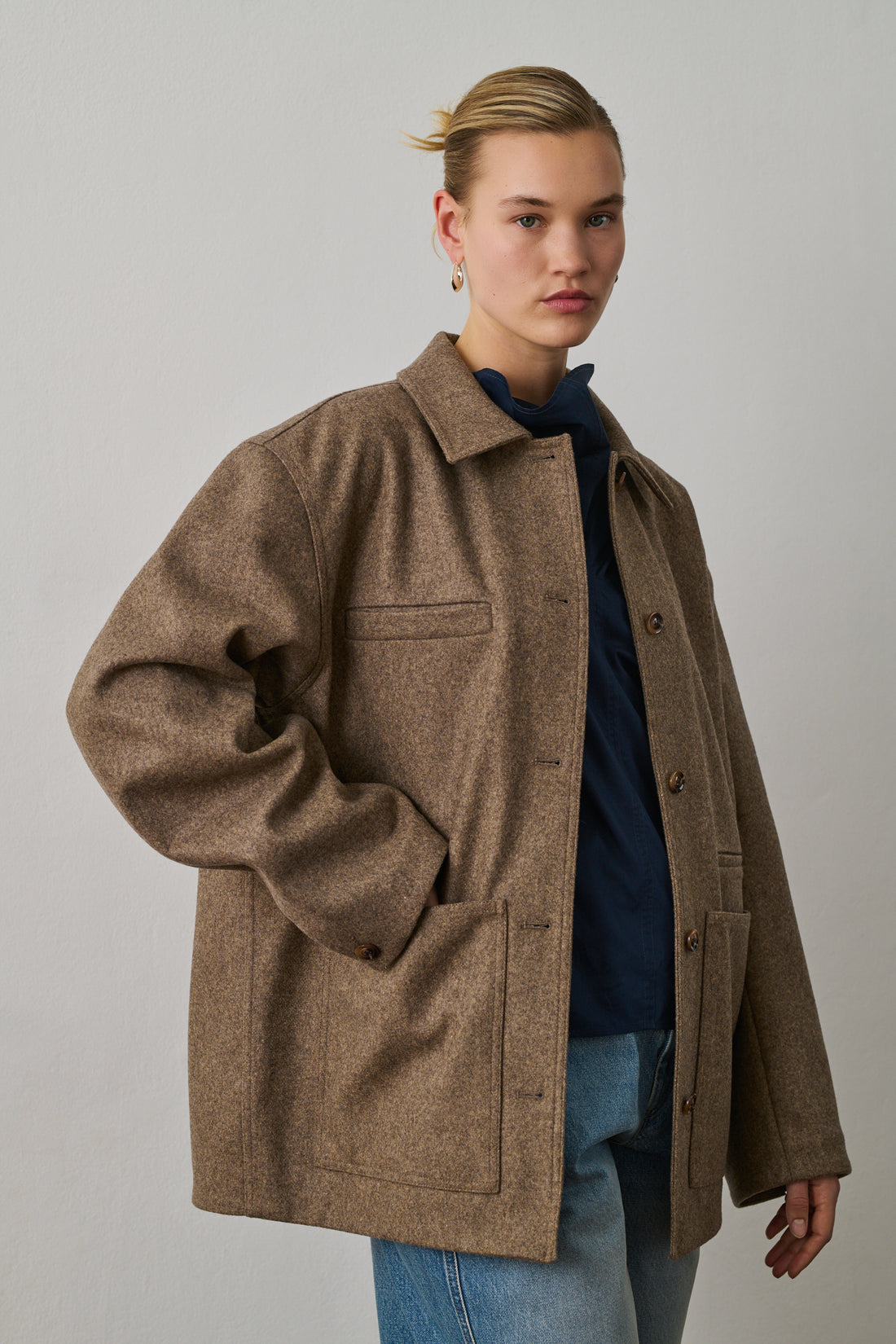 Veste Domingo - Chataîgne - Laine - Femme