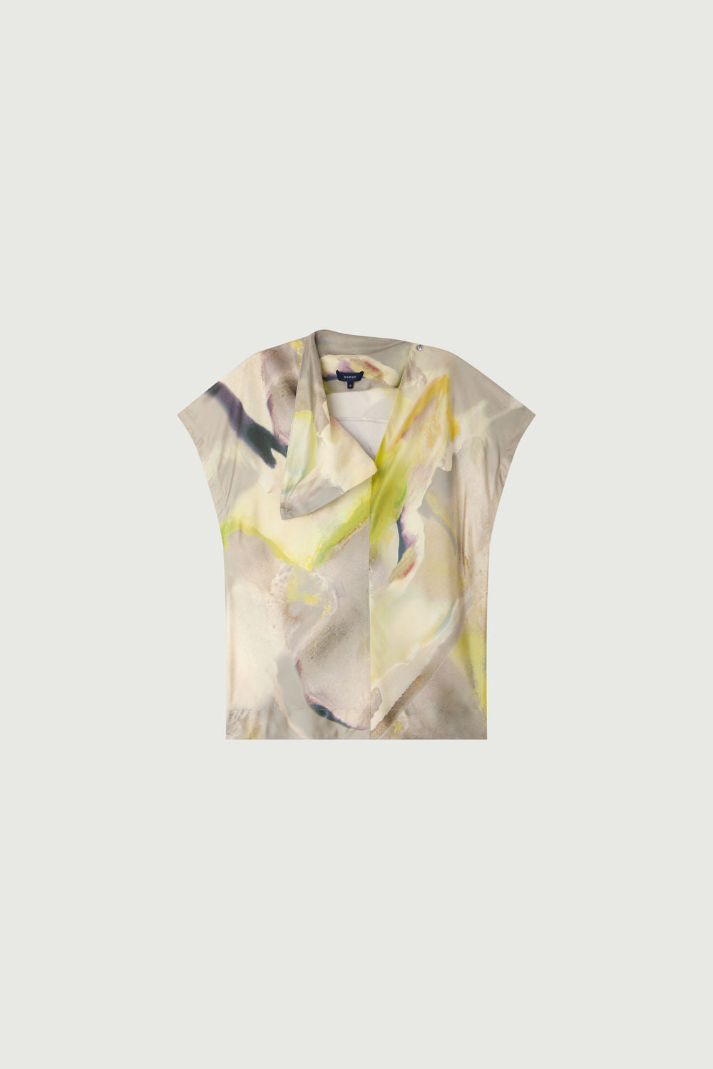 Blouse Heloise - Jaune - Soie - Femme vue 6