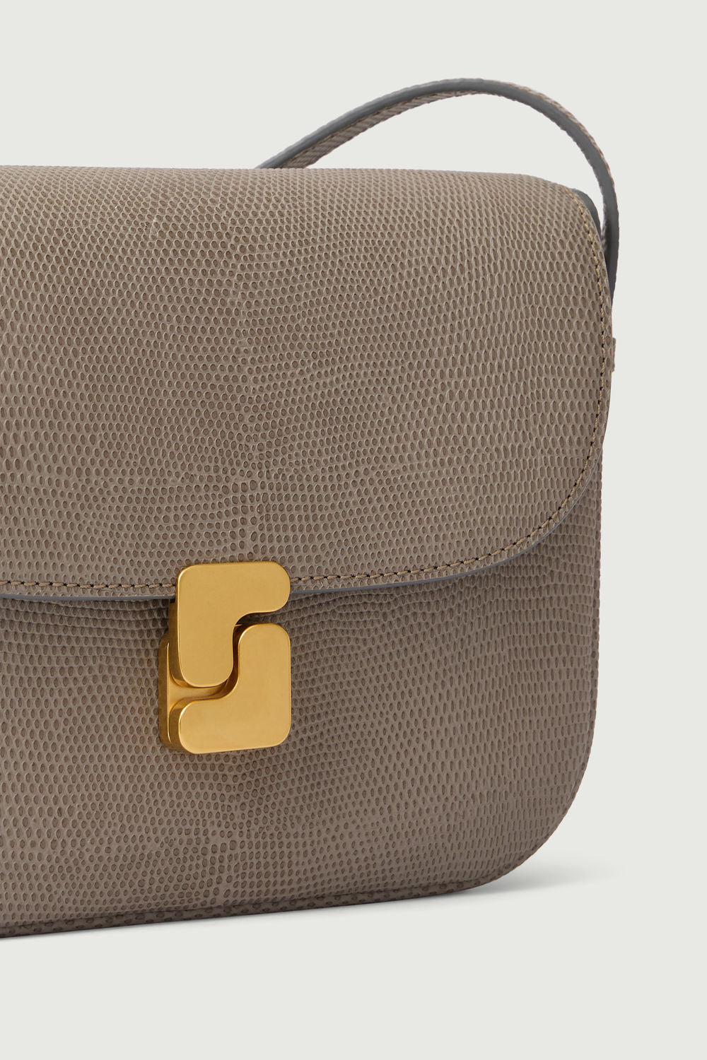 Sac Bellissima Mini - Gris - Cuir - Femme vue 5